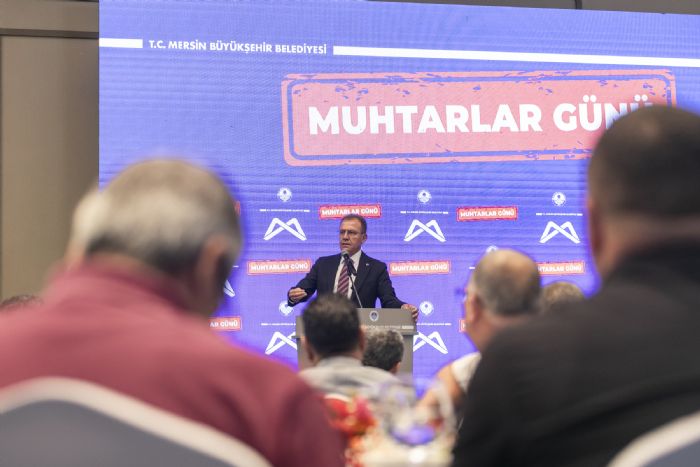 BAKAN SEER, MUHTARLAR GNܒ DOLAYISIYLA, 4 MERKEZ LENN MUHTARLARIYLA BULUTU...