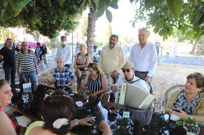 Mezitlide her alanda sanat var...