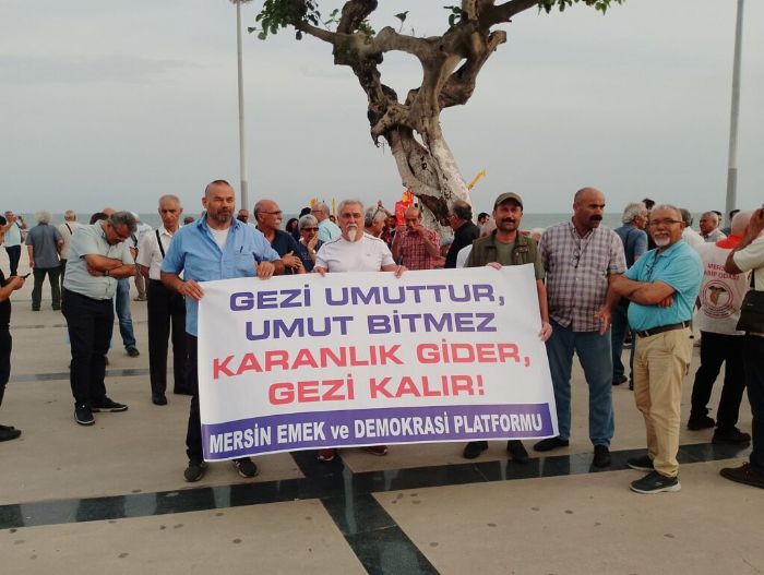 Mersin Emek ve Demokrasi Platformundan Gezi Direnii Anmas