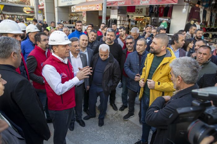 BAKAN SEER, STKLAL CADDESݒNDE NCELEMELERDE BULUNDU...