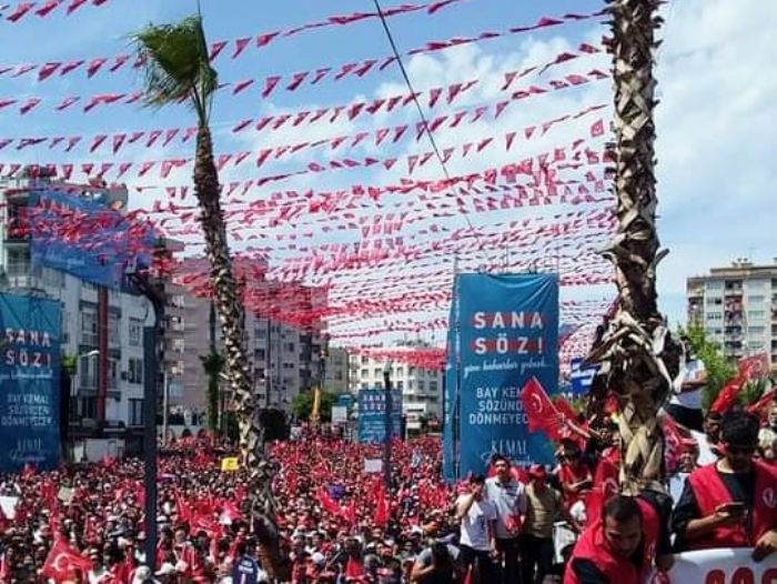 Kldarolunun Mersin mitingine youn ilgi