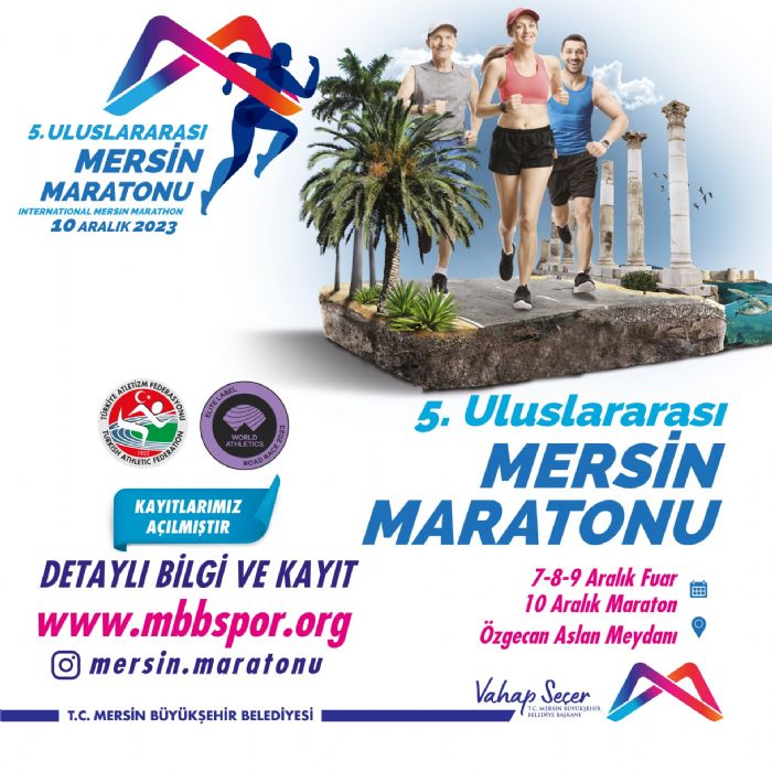 ULUSLARARASI MERSN MARATONU N HEYECAN BALADI...