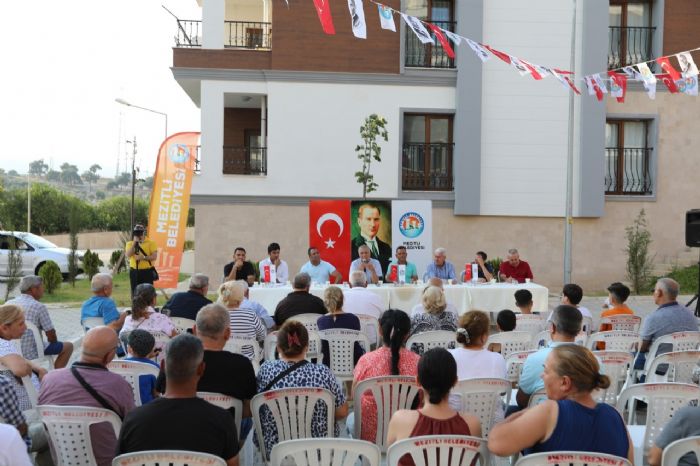 Bakan Tarhan TOK sakinleri ile Halk Gnnde Bulutu...