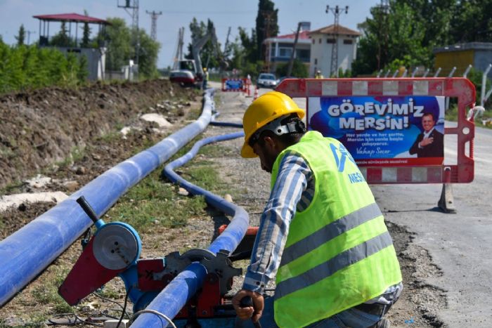 MESK, TARSUS-DOU OVA EKL GRUBU MESUYU HATTI YAPIM NE DEVAM EDYOR...