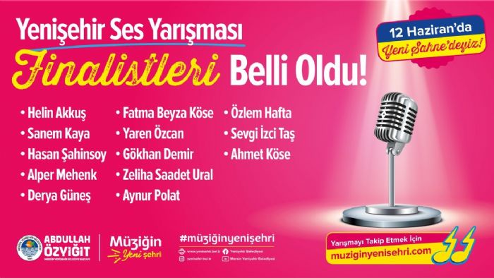 Yeniehir Ses Yarmas finalistleri belli oldu