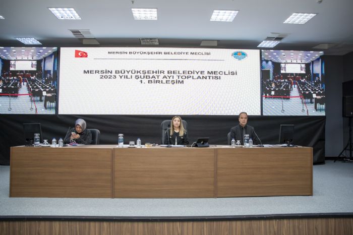 MERSN BYKEHR BELEDYE MECLS UBAT AYI 1. BRLEM TOPLANTISI YAPILDI...