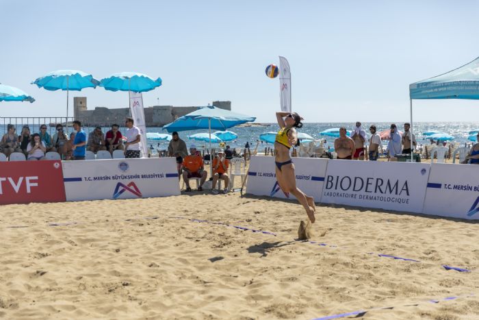 PROBEACH TOUR PLAJ VOLEYBOLU MERSN ETABI KIZKALESݒNDE BALADI...