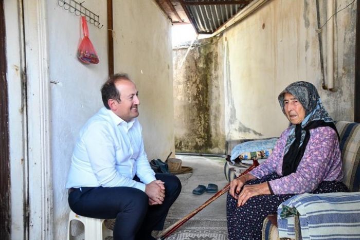 Vali Pehlivandan Parmakkurduna ziyaret