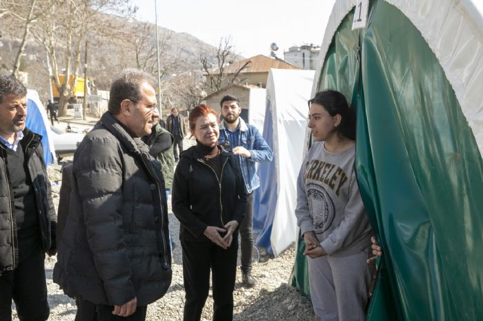 BAKAN SEER, HAFTA SONUNU DEPREM BLGELERNDE GERD...