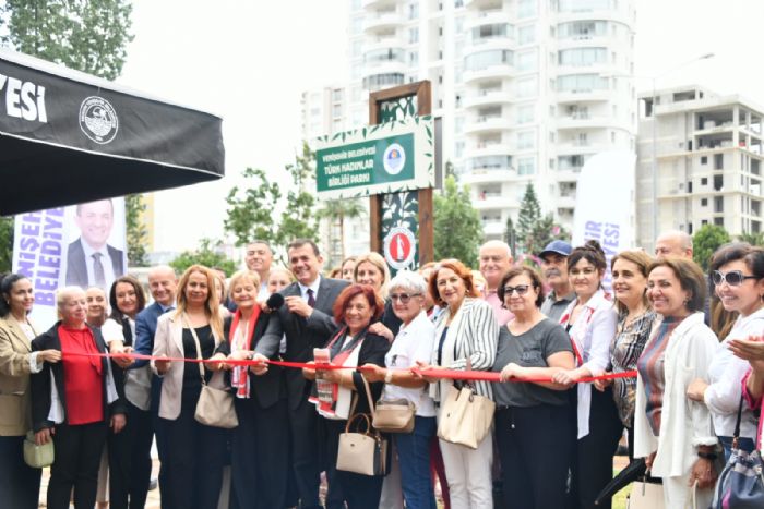 Yeniehir Belediyesi yeniledii parka Trk Kadnlar Birlii adn verdi...