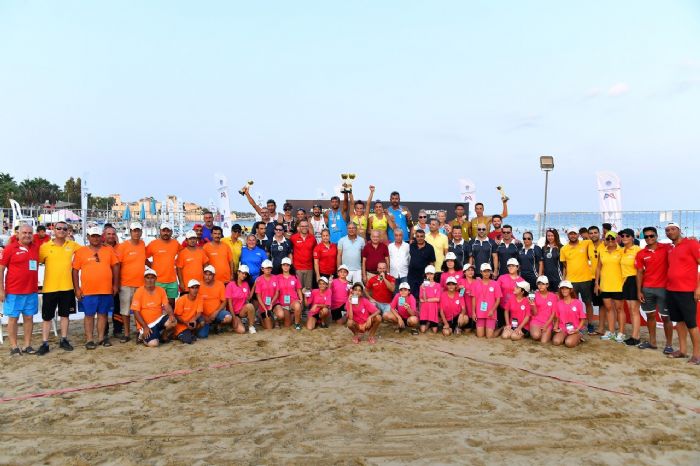 KIZKALESݒNDE GEREKLEEN PRO BEACH TOUR PLAJ VOLEYBOLU MERSN ETABI SONA ERD...