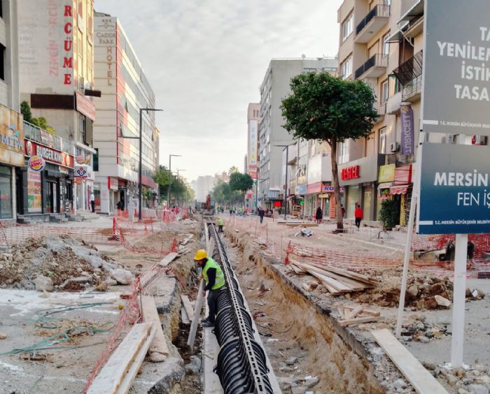 stiklal Caddesinin ylbanda tamamlanmas bekleniyor...