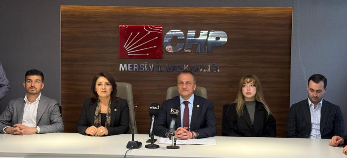 Mersin CHP’den iradeye kumpas tepkisi...