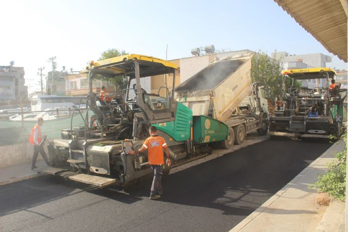 MERSN BYKEHRN YOL VE ASFALT ALIMALARI DEVAM EDYOR...