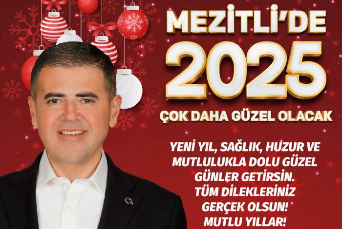 BAKAN TUNCERDEN YEN YIL MESAJI...