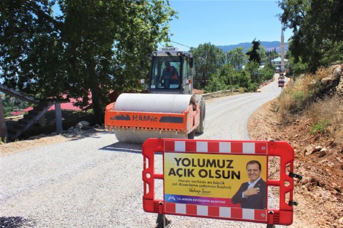 GZNEDE YOLLAR KURBAN BAYRAMI NCES  ASFALTLANDI...