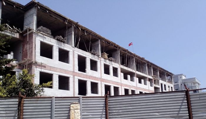 Cumhuriyet lkokulu’nun kaba inaat bitti...