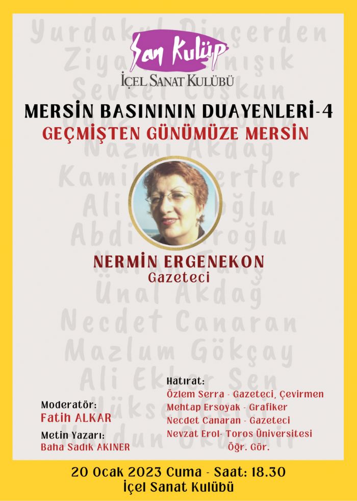 Nermin Ergenekon Sanat Kulb etkinliinde...