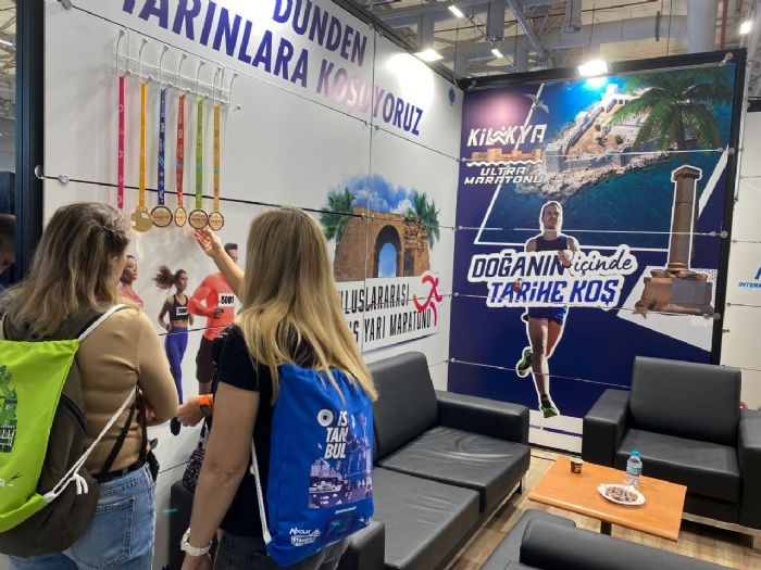 BYKEHR, 44. NKOLAY STANBUL MARATONUNUN FUARINDA YER ALDI...