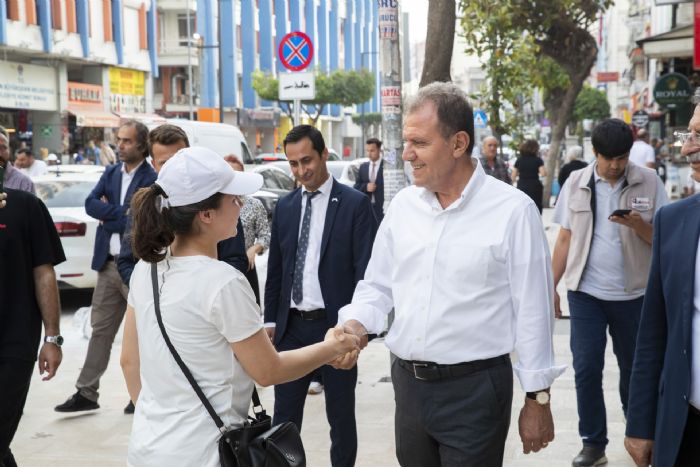 BAKAN SEER, STKLAL CADDES ESNAFINI ZYARET ETT...