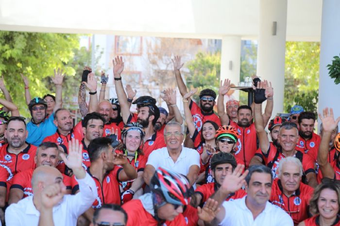 9. Uluslararas Bisiklet Festivali Mezitli Pompeiopolis Parknda start verdi...