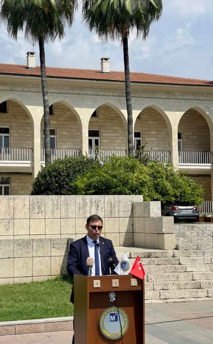 Mersinde Mali Mavirler, Meslek Yasasn Kutlad...