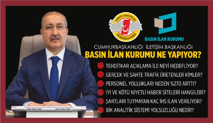 TGF Genel Bakan Karaca’dan Basn lan Kurumu Genel Mdr Erkln’a tepki...