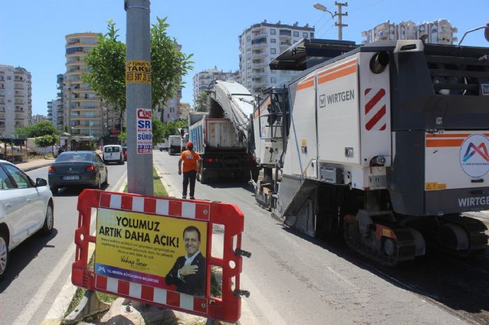 MERSN BYKEHR, VRANEHR MAHALLES CENGZ TOPEL CADDESݒN YEN GRNME KAVUTURUYOR...